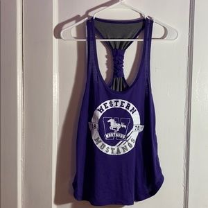 Western mustangs tank